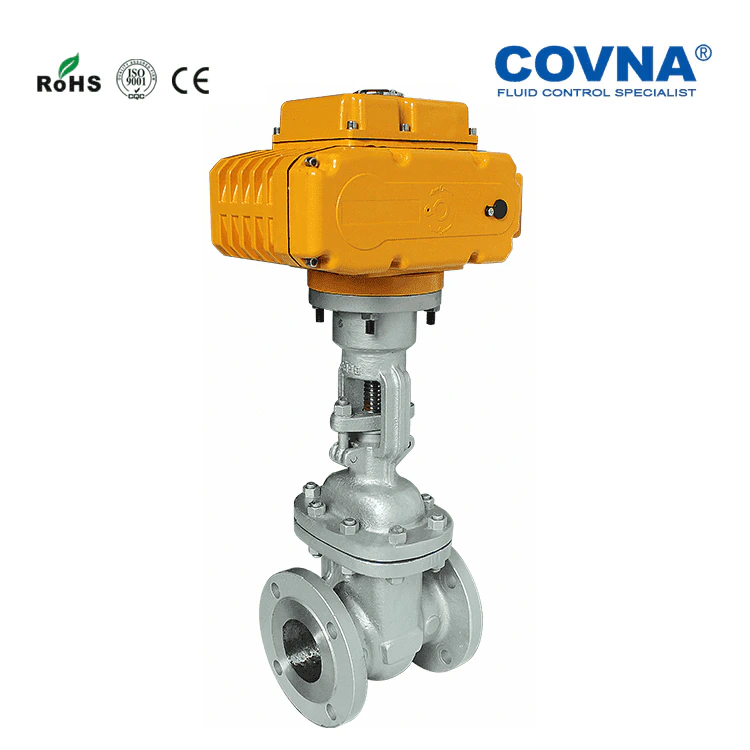 Motorized flange gate valve (ANSI) 02