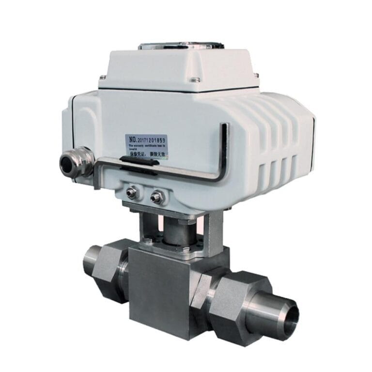 High Pressure Electric Actuator Ball Valve1