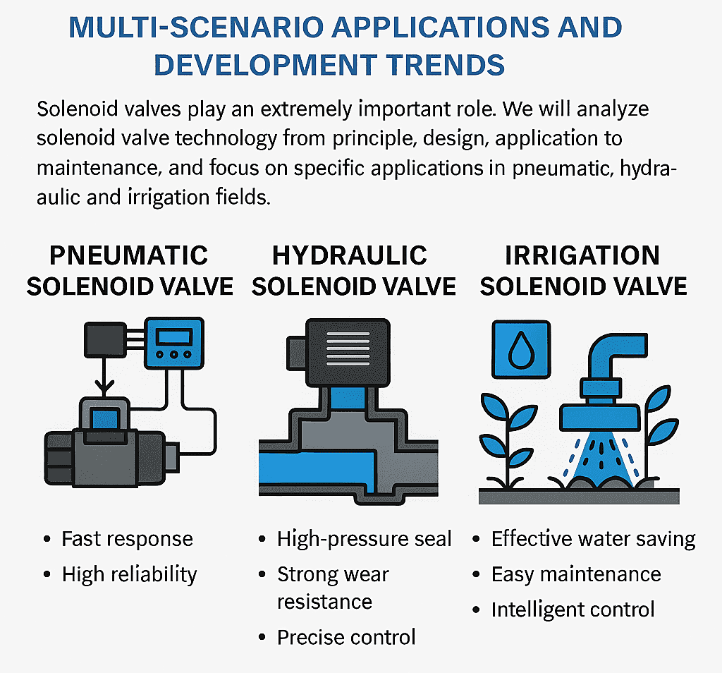 Solenoid Valve Multi-Scenario Application And Development Trend