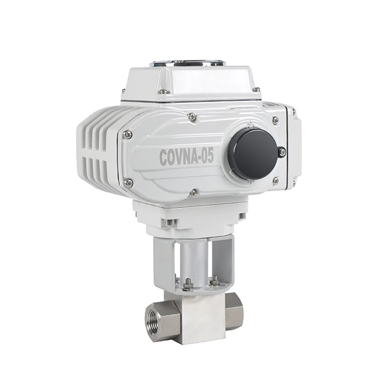 Touchscreen HMI electric valve with diagnostics