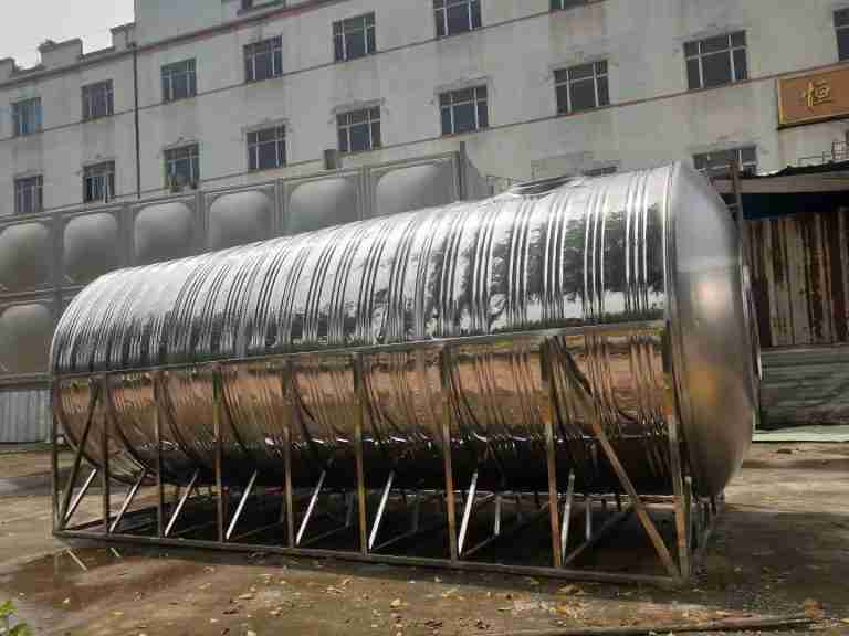 corrugated steel water tanks