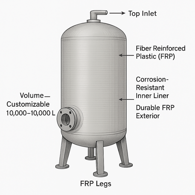 FRP Tank for Industrial Wastewater Treatment2!webp