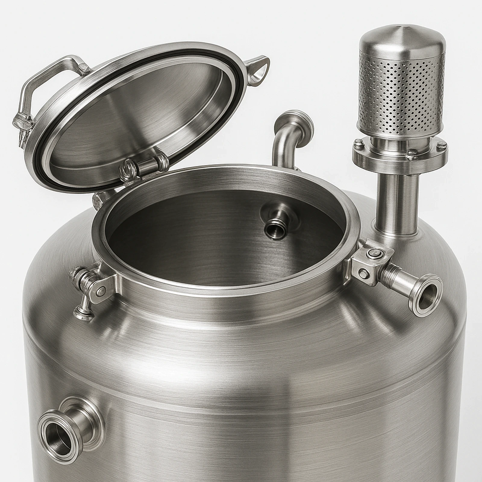 You are currently viewing Pharma Plant Case — 1500L 316L Sterile Vertical Stainless Steel Water Tank with Electropolish