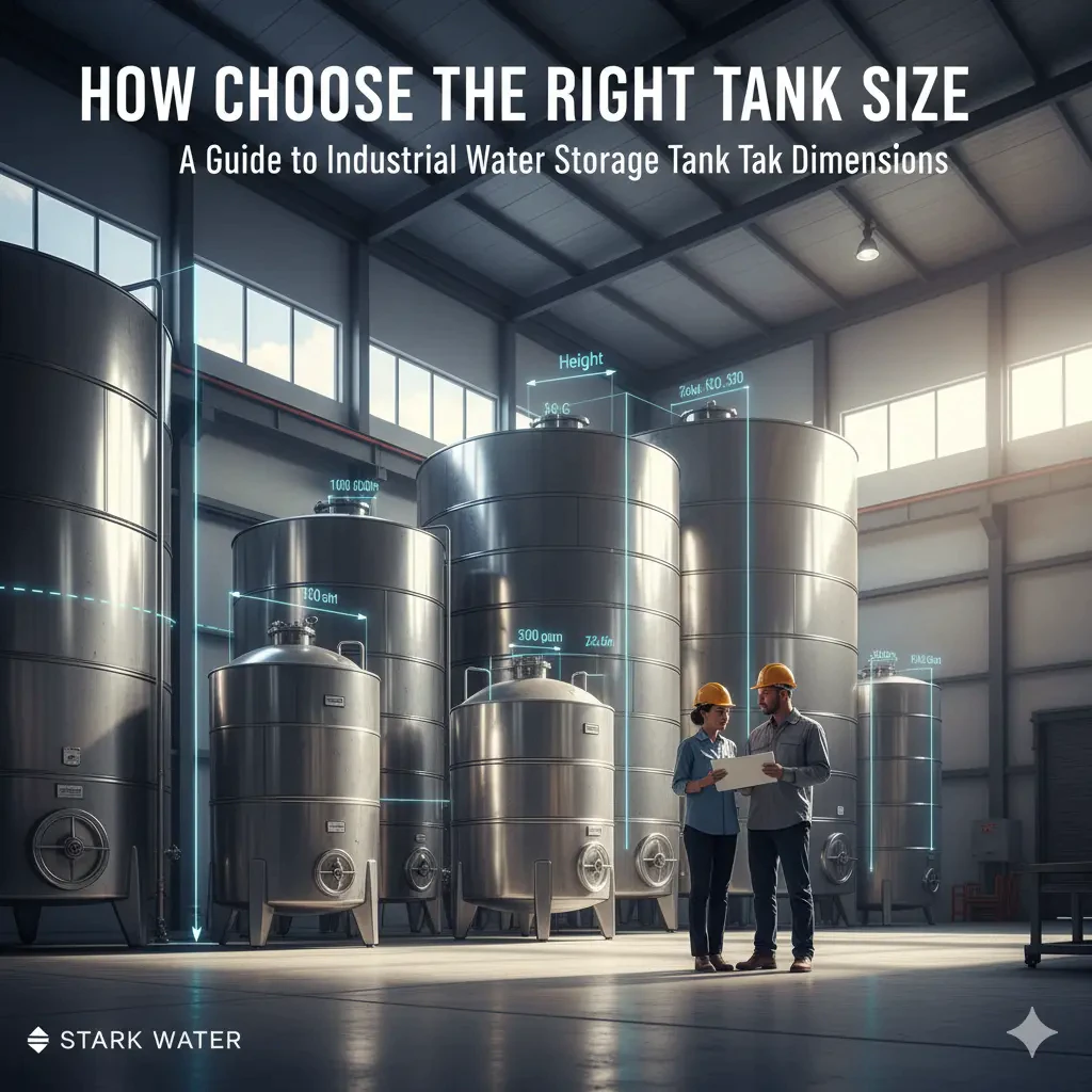 water storage tank sizes