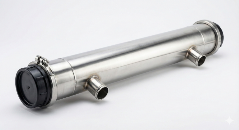 STK Stainless Steel RO Membrane Housing (End Entry : Clamp Type)!webp