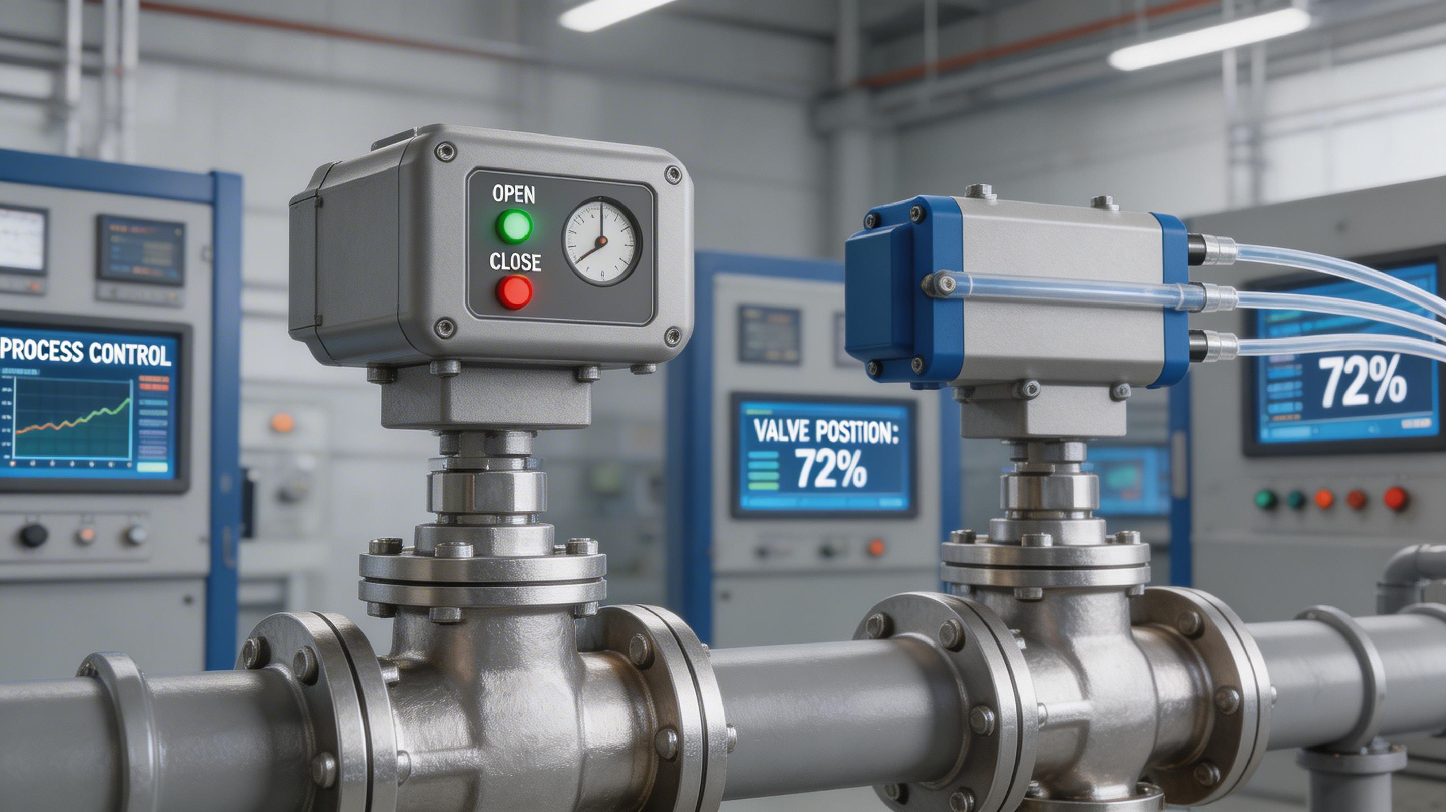 Electric vs Pneumatic Valve Actuators Industrial Automation