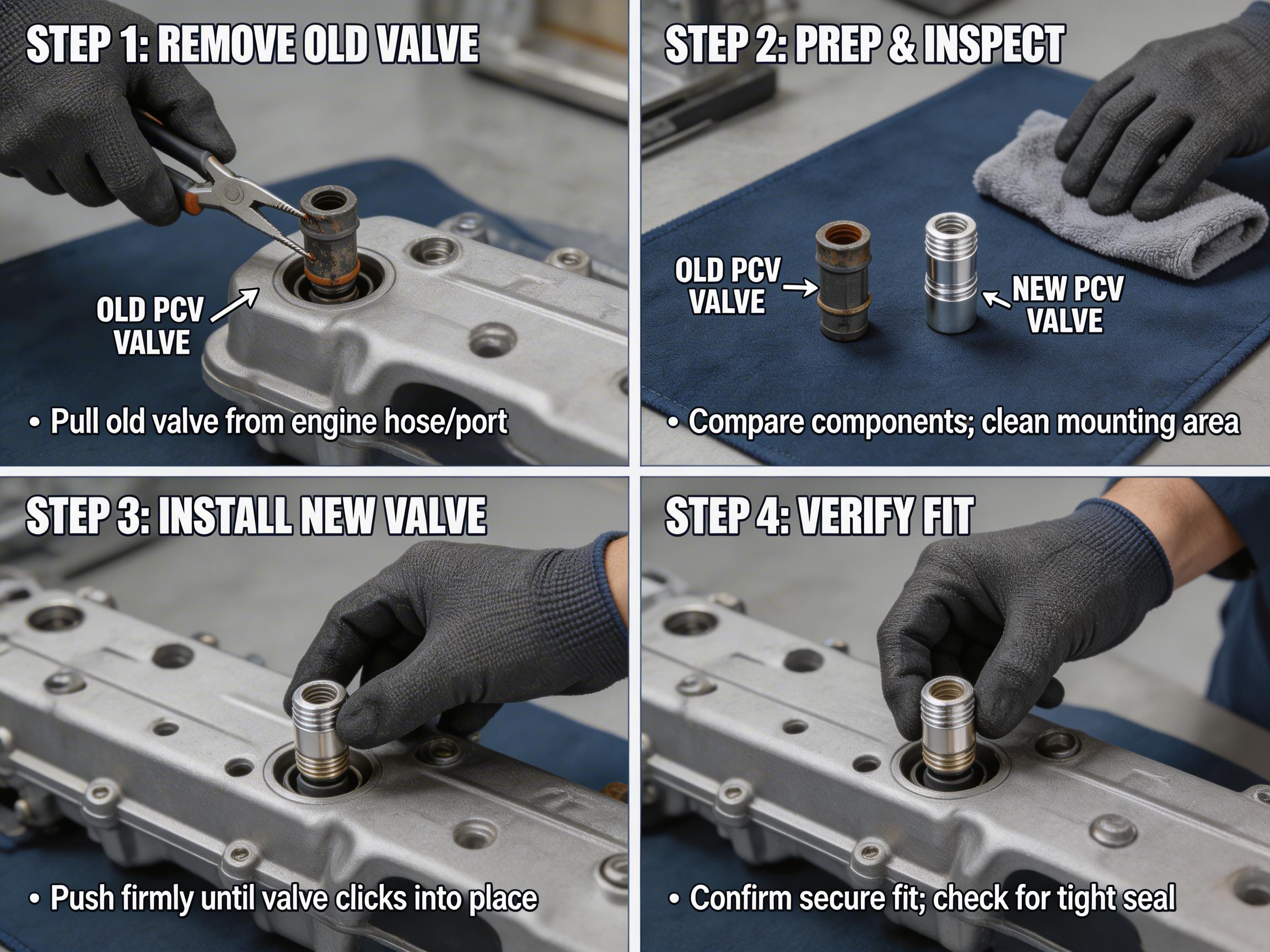 PCV Valve replacement procedure